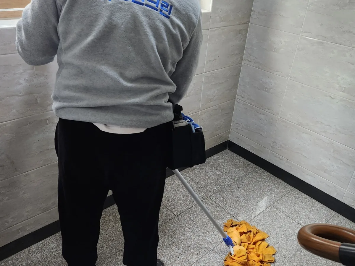 영양군 석보면 빌라 복도·대기 동선 야간 위생청소 사례 - 행진크린