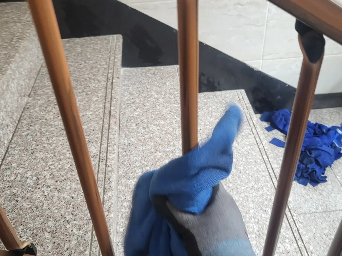 영양군 청기면 빌라 난간·손잡이 위생청소 사례 - 행진크린